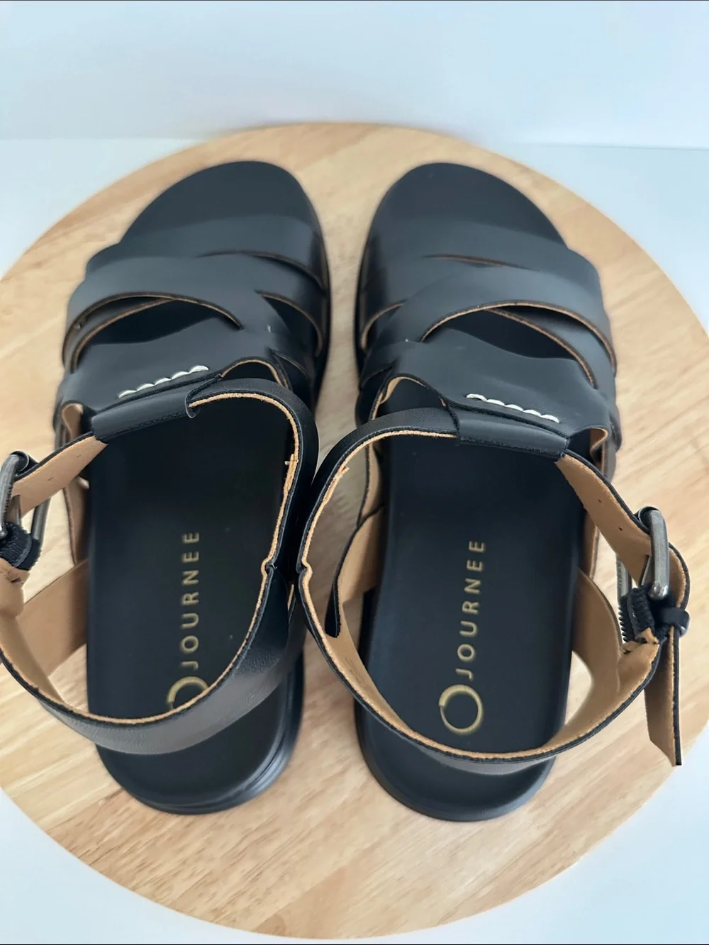 Journee Collection Womens Mistee Ankle Strap Flat Sandals